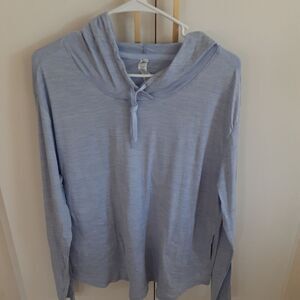 RBX Active Lightweight Hoodie, color Light Purple, size XL, NWT